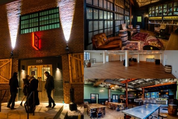 One Eight Distillery interior