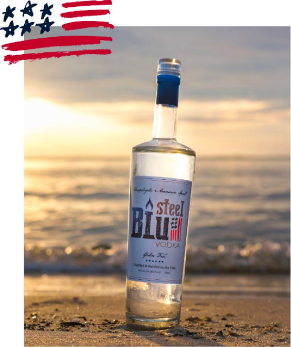 Steel Blu Vodka